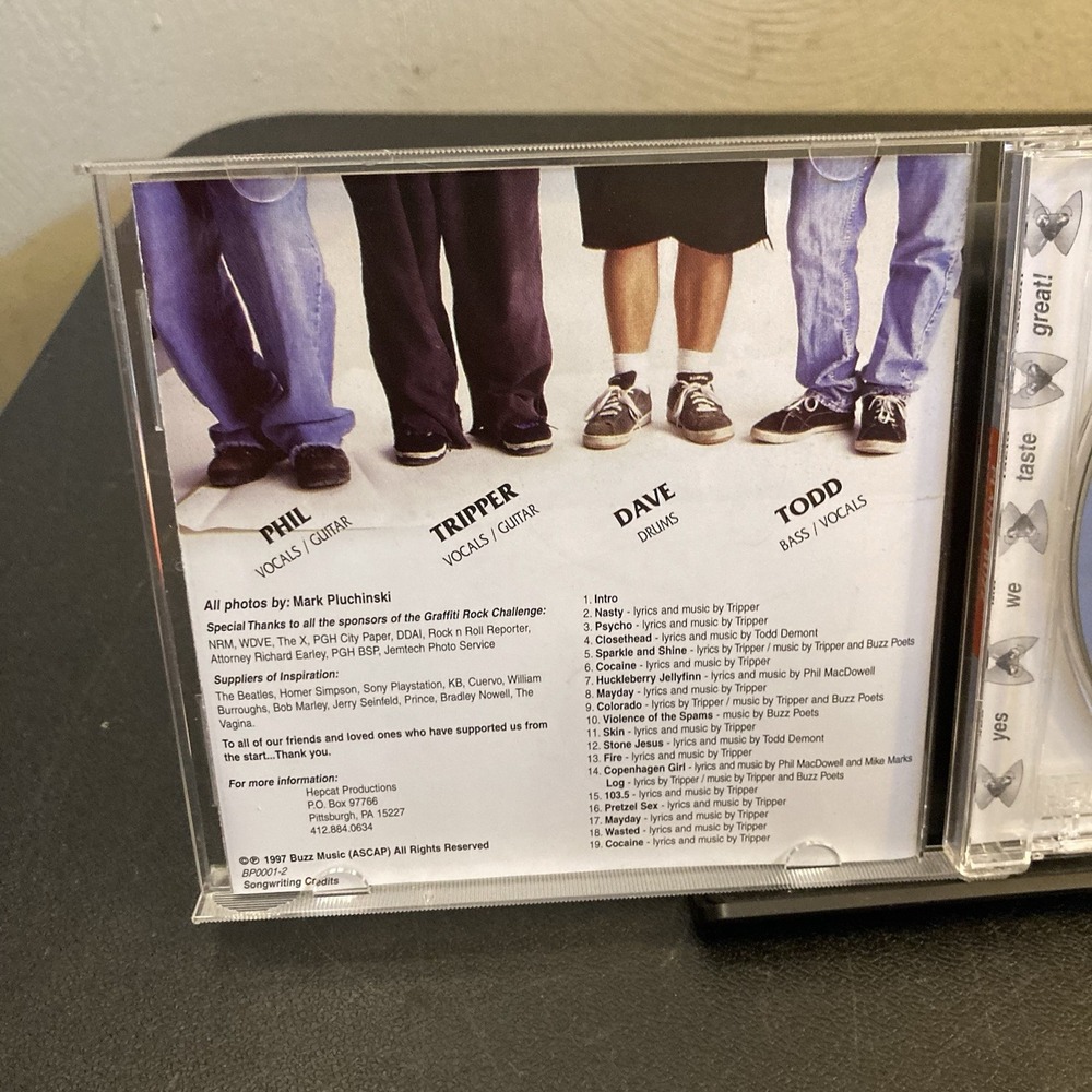 Buzz Poets - Planet Buzz - RARE CD - Picture 4 of 8